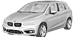 BMW F45 C2057 Fault Code